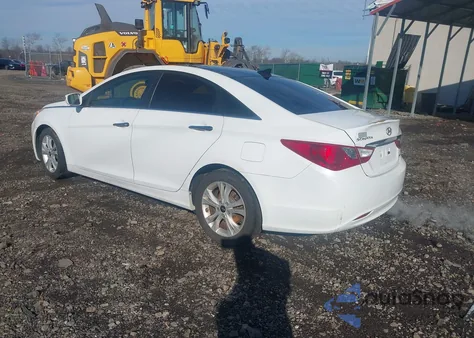 2012 Hyundai Sonata Limited z USA, uszkodzony, nr VIN 5NPEC4AC8CH394674